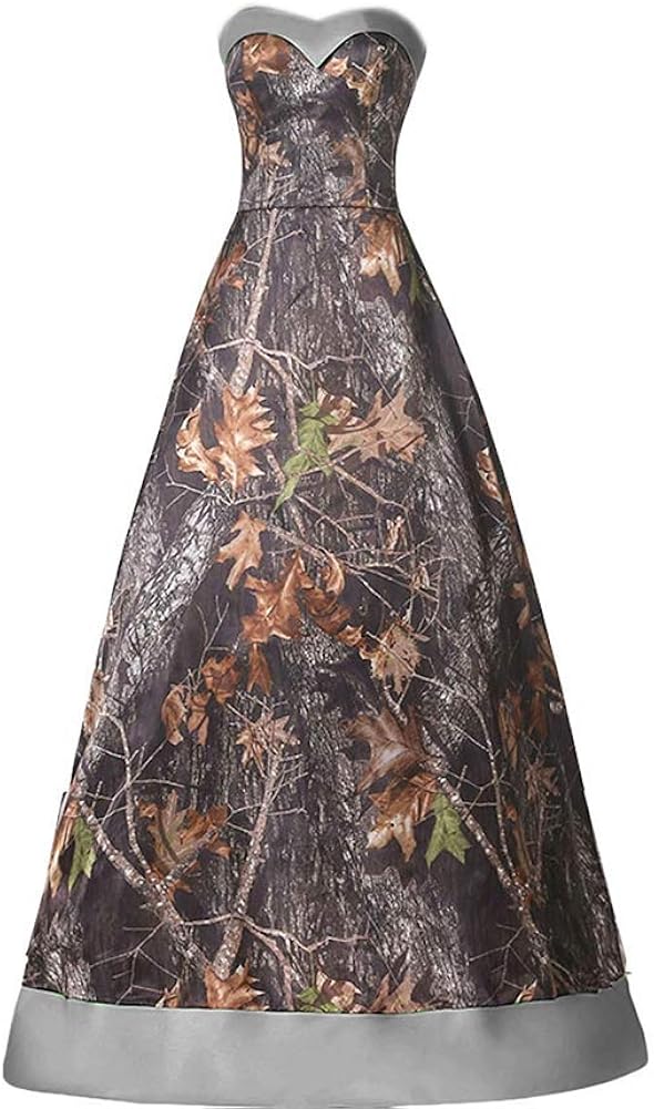 camo homecoming dress