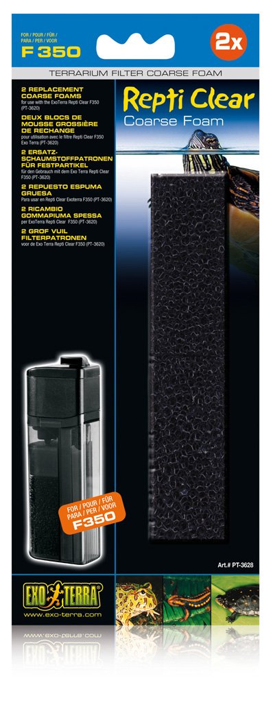 Exo Terra Repti Clear 350 Coarse Foam for F350 Terrarium Filter