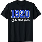 Zeta Phi Beta Sorority Paraphernalia, Zeta Phi Beta HBCU T-Shirt