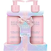 Baylis & Harding Gift Set for Women - Hand & Skincare pack - Jojoba, Vanilla & Almond Oil Indulgent - 2-Pack