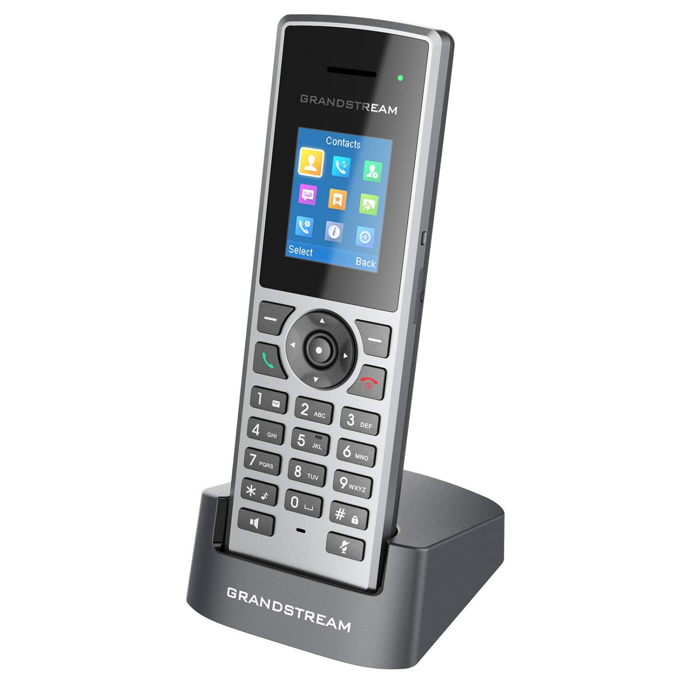 Grandstream Networks DP722 téléphone fixe Noir, Gris 10 lignes TFT