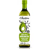 Chosen Foods Refined Avocado Oil for Cooking, 25.4 Fl Oz (Pack Of 1) | 100% Pure, High Smoke Point