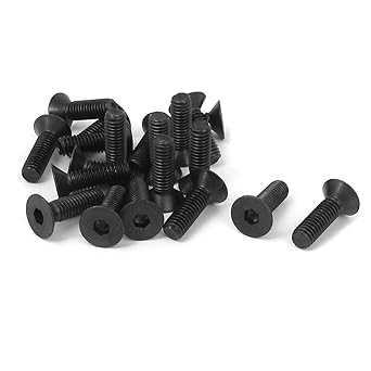 Amazon Uxcell 六角穴付きボルト 皿ボルト 10 9合金鋼 機械ねじ フラットヘッド M6 mm 個入り 皿ボルト 産業 研究開発用品 通販 Amazon Uxcell 六角穴付きボルト 皿ボルト 10 9合金鋼 機械ねじ フラットヘッド M6 mm 個入り 皿ボルト 産業 研究開発用品 通販