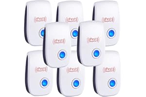 WYEWYE Pest Repeller 8pack Ultrasonic Mouse Repellent Pest Control Electronic Ultrasonic Plug in Insects,Mice & Spider, Mosquito Repellent for Home,Office,Warehouse,Hotel,Garage,Indoor Rodent Repellent