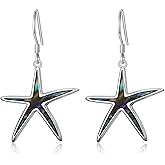 925 Sterling Silver Filigree Dangle Drop Earrings Daisy/Lotus/Rose Flower/Moonstone Leverback Teardrop Earrings for Women Infinity Celtic Knot Daisy Lotus Jewelry for Mothers Day