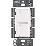 Lutron Caseta Smart Home Switch, Works with Alexa, Apple HomeKit, Google Assistant | 6-Amp, for Ceiling Fans, Exhaust Fans, L