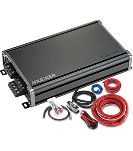 Amazon.com: Kicker 4-Channel Full Range Class D Amplifier, 400W
