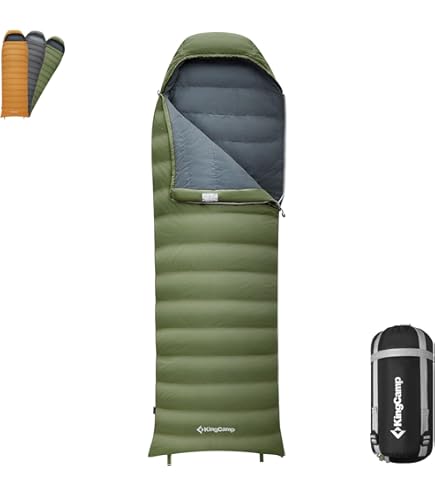Sac De Couchage Flintronic 210x75cm - Léger Avec Oreiller Intégré - Camping Randonnée