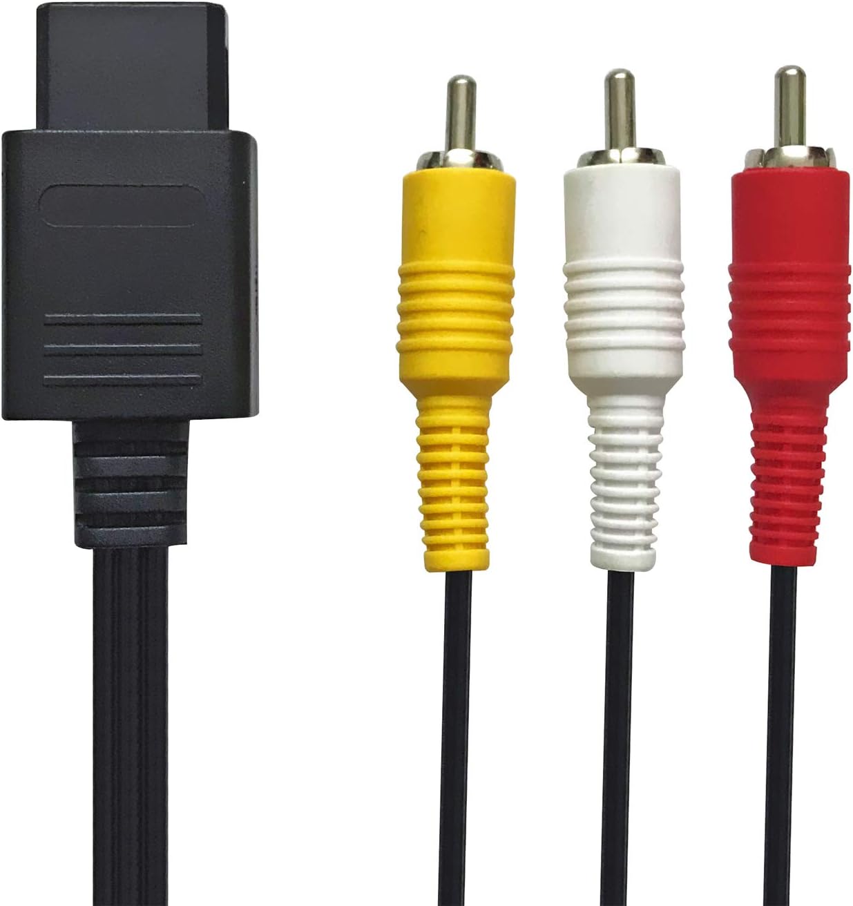 AreMe Gamecube Accessories Bundle - AC Power Supply Adapter, AV Cable, Wired Controller, Extension Cable and Memory Card for Nintendo Gamecube NGC System: Computers & Accessories