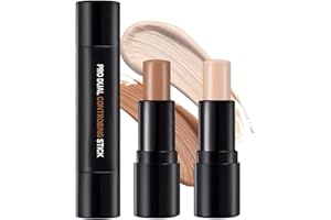 ONLYOILY Double-End Contour Highlighter Stick Contour Stick, Face Highlighter, Contour Makeup Contouring Sticks Cream Concealer (5)