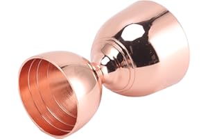 Stainless Steel Jigger, 3060ml Double Sided Wide Opening Cocktail Jigger, Classic Cocktail Shakers Measure Jigger Barware Too