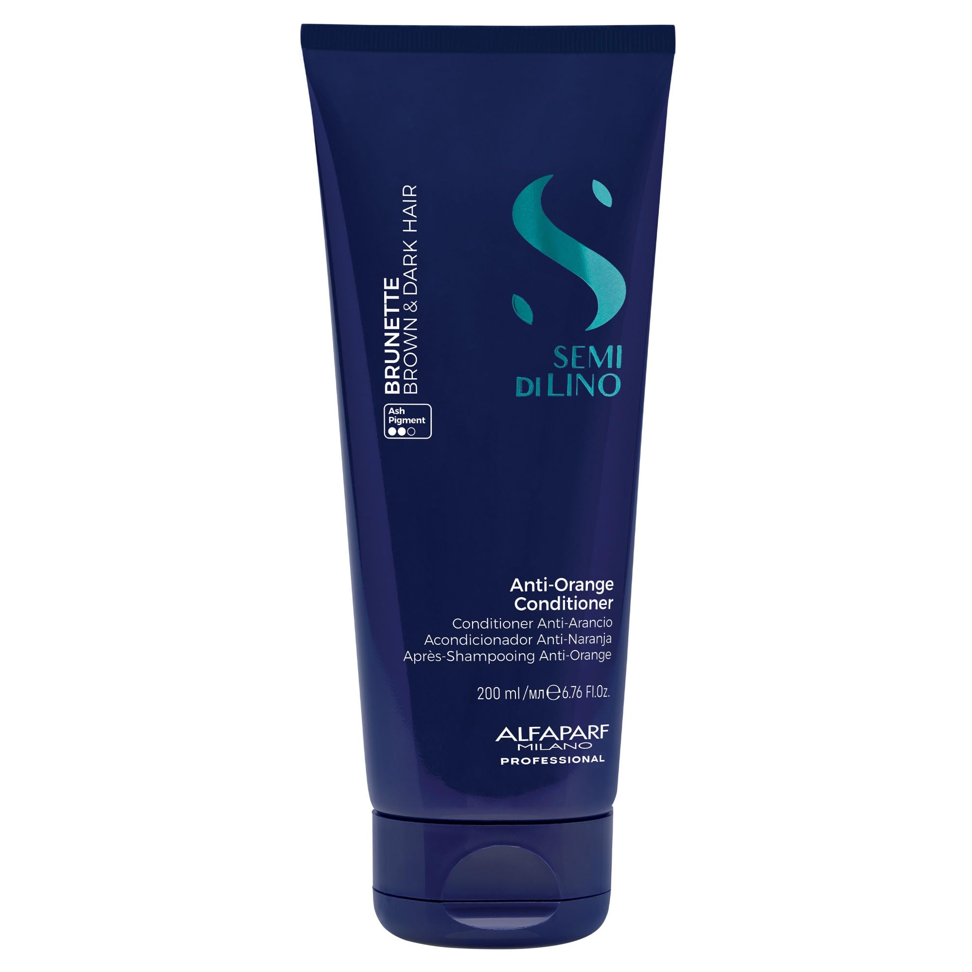 Alfaparf Milano Semi di Lino Brunette Anti-Orange Conditioner 200ml - anti-arange conditioner