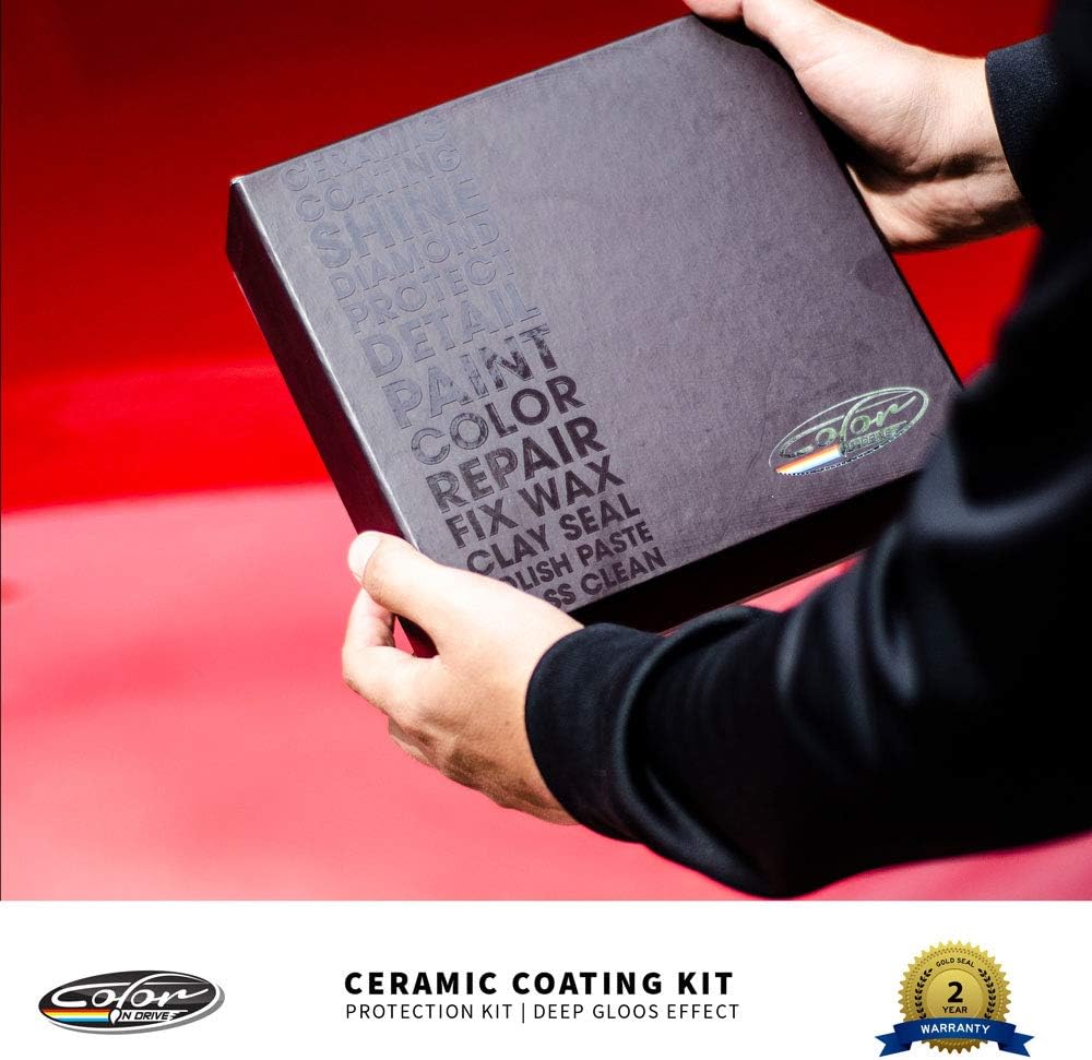 Color N Drive Car Ceramic Coating Kit 50 ml-9H Paint Sealant, Automotive Polish for Color Protection Against Scratches Stains - Image 4