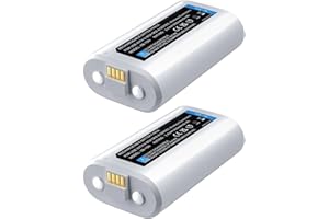 Uwayor 2 Pack Xbox One/Series Rechargeable Battery Pack, 1400mAh Xbox Battery for Xbox One/One S/One X/One Elite/Xbox Series S/Series X Controller (White)