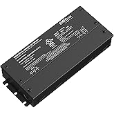 EMITEVER Dimmable Led Driver, 96W AC 110V-277V to DC 24V Transformer, Dimmable Power Supply,5-in-1 Dimming: ELV/MLV/TRIAC / 0