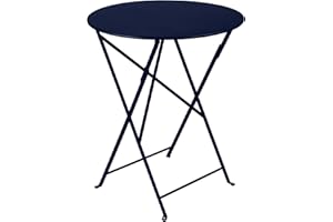 Fermob Bistro 24" Round Table - Deep Blue