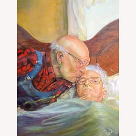 Regali Di Natale Per Genitori Anziani.Pittura Diamante Pittura 5d Opere Per Adulti Kit Pittura Digitale Fai Da Te Pasta Manuale Strass Di Cristallo Ricamo Punto Croce Regali Di Natale Per Bambini Coppia Di Anziani 35x40 Cm Amazon It Casa E