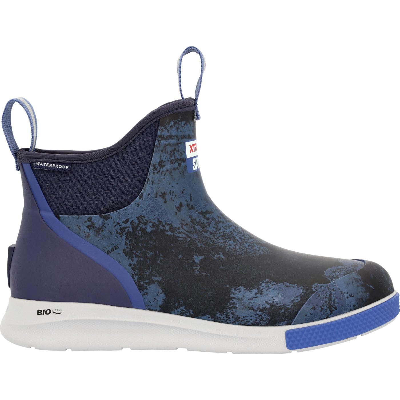 Xtratuf Men's 6 in Ankle Deck Boot Sport, Blue, Size 8(M) Image
