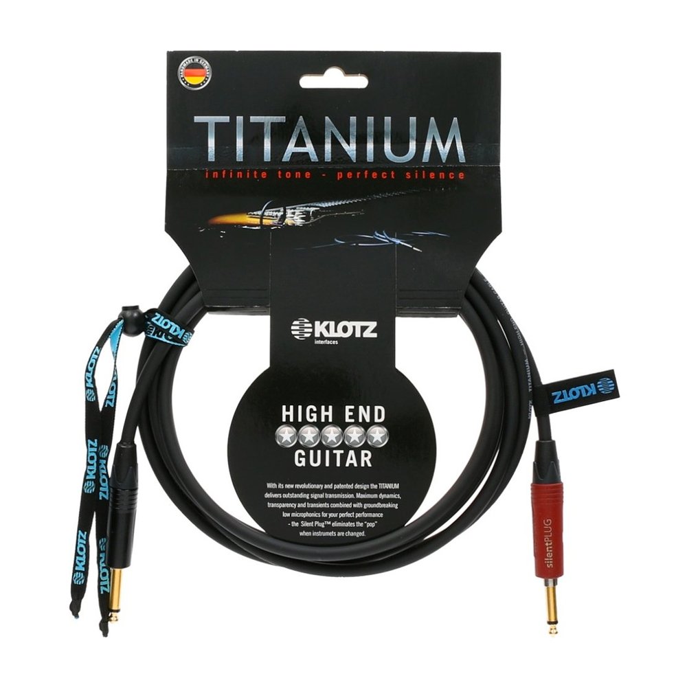 Klotz Titanium Supreme Guitar Cable with Silent Plug (3)