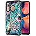 ANLI Samsung Galaxy A20 Case, Galaxy A30 Case, Fashion Colourful Mandala Design Drop Protection Hybrid Dual Layer Armor Protective Case Cover for Girls, Boys, Women and Men