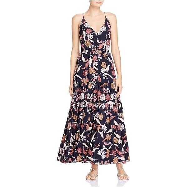 open lace back dress Rent Dress The Population Anabel Maxi Dress in Port main image 1