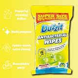 Duzzit Antibacterial Wipes Pack 150 Safe for Surfaces Kills 99.9% view 8