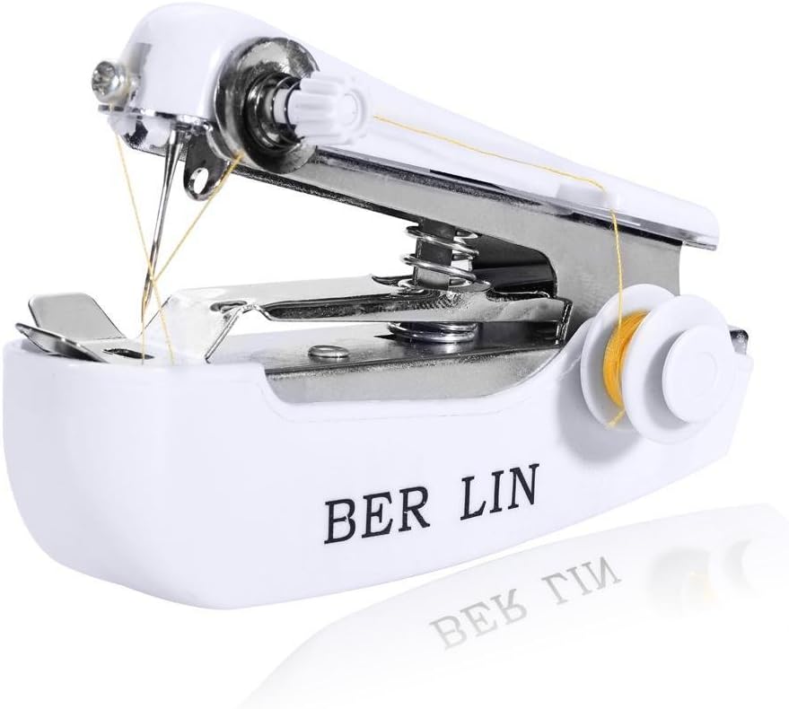 Household Mini Portable Handheld Clothes Fabric Sewing Machine