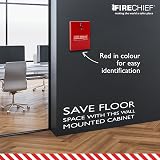 Firechief DHS1 Document Holder with Key Lock Red view 4