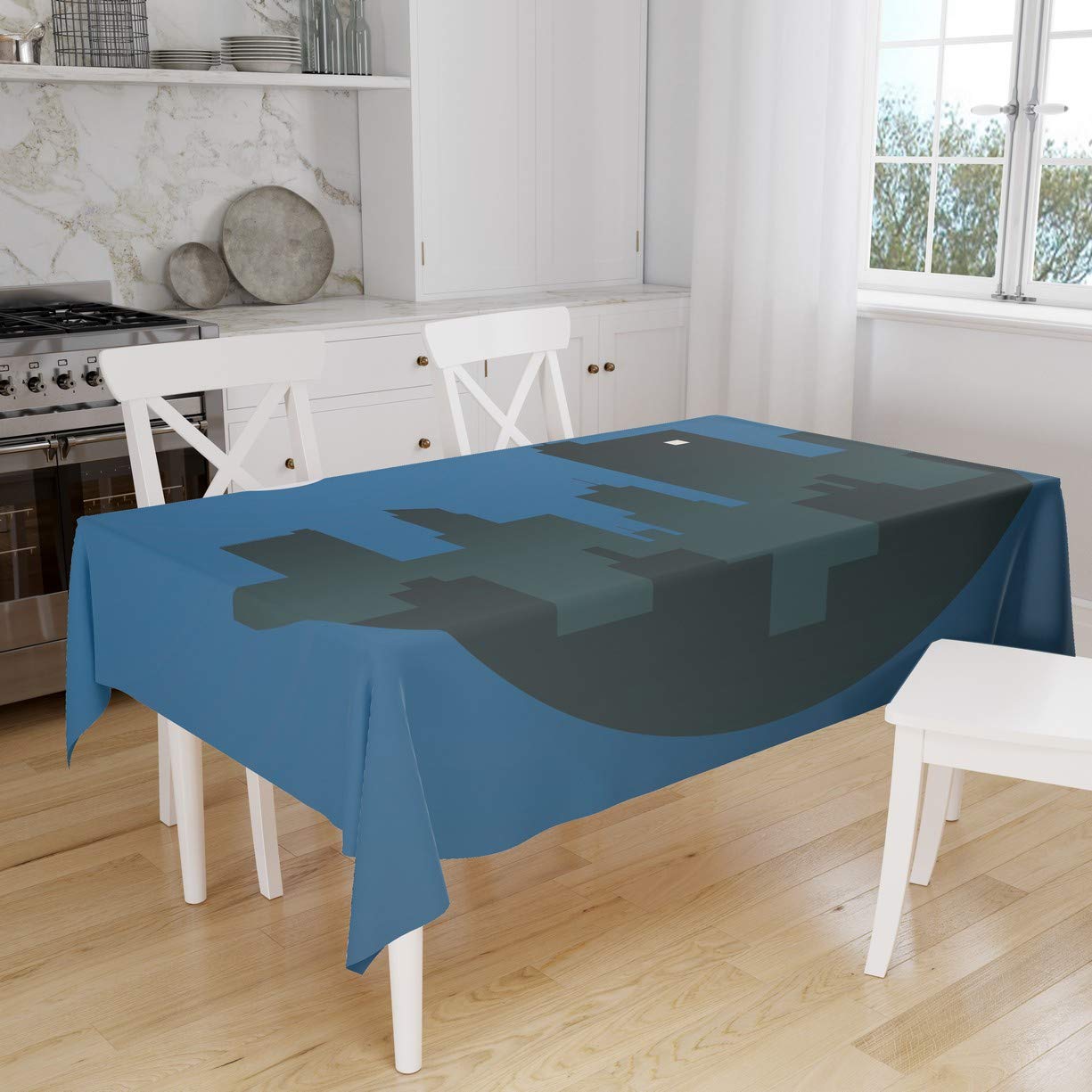 Bonamaison Kitchen Decoration, Tablecloth, 140cm x 160cm - Designed and Manufactured in Turkey