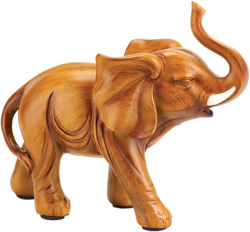 Elephant Statue Idol Figurine Sculpture Gift Home Decor (Elephant)