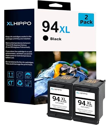 OCProducts Refilled Ink Cartridge Replacement For HP 65 65XL For Deskjet 3720 3755 3730 3752