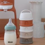 Beaba Formula Dispenser 4 Compartments Airtight Stackable Made in France view 4