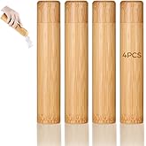 4PCS Bamboo Scattering Urns for Human Ashes, Cremation Ashes Tube Urns, Small Bamboo Scattering Urns for Dog Cat Pet Ashes, Scattering Your Loved One’s Ashe in Your Favorite Place