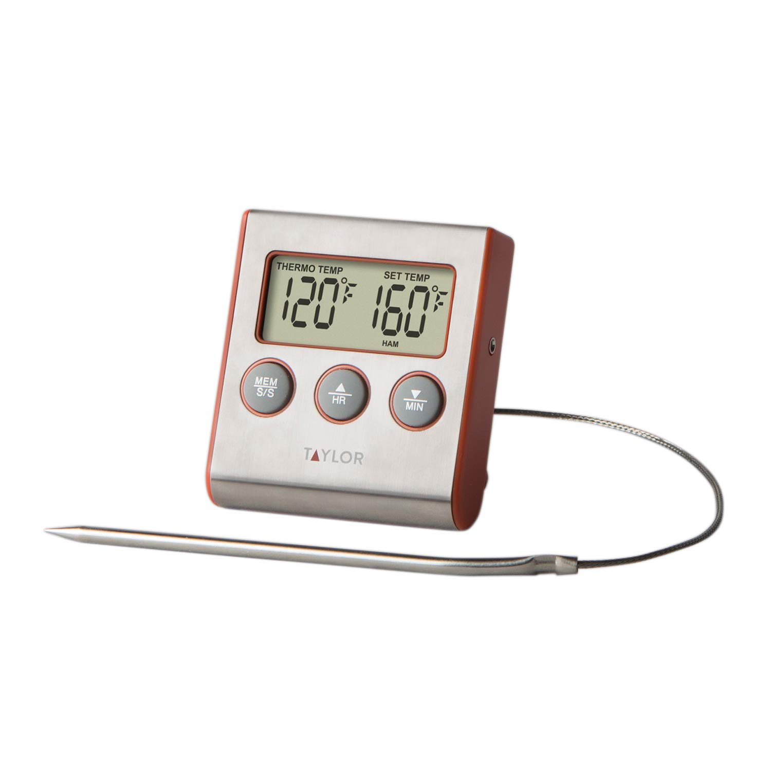 Taylor Instant Read Wired Probe Digital Meat Food