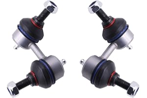 Lithops K90454 K90455 Zinc-Nickel Alloy Front Stabilizer Sway Bar Links Greaseable for Acura EL 01-05 Acura RSX 02-06 Honda Civic 01-05 CR-V 02-06 Element 03-11 Left+Right(Side) 2PCS