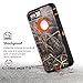 iPhone 8 Plus Camo Case, Harsel Heavy Duty Camouflage High Impact Rugged Hybrid Armor Military Defedner Case with Swivel Belt Clip Built-in Screen Protector for iPhone 7 / 8 Plus - Straw Orange