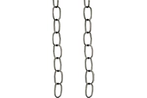 ASPEN CREATIVE CORPORATION Aspen Creative 21103-2A 36" Decorative Light Fixture Chain in Antique Brass, 2 Pack