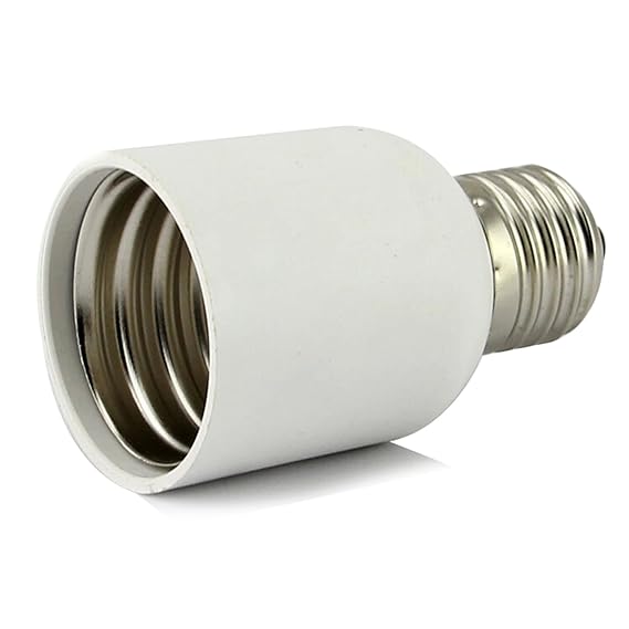 Kompassswc Lampensockel Adapter E27 Fassung auf E40 Sockel Lampenadapter Konverter Lampenfassung für LED Energiespar Lampen B