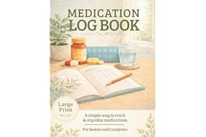 Daily Medication Log Book: Easy-to-use Large Print Medication Tracker for seniors & caregivers