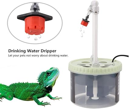 700ml Reptile Feeder Drinking Water Dripper Chameleon Automatic