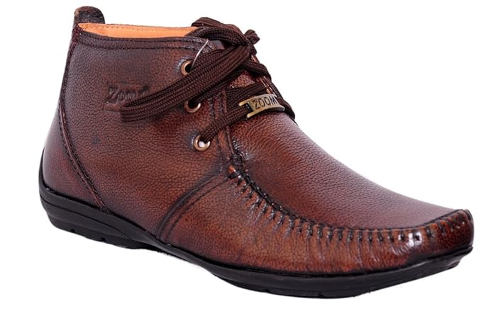 zoom men's pure leather formal shoes