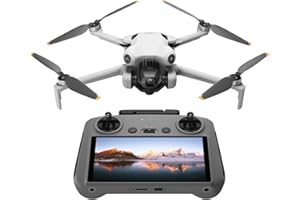 DJIXJ Mini 4 Pro (DJI RC 2), Drones with Camera for Adults 4K, Under 0.549 lbs/249 g, 34 Mins Flight Time, 20km Max Video Transmission Distance, Omnidirectional Vision Sensing, Mini Drone for Beginners