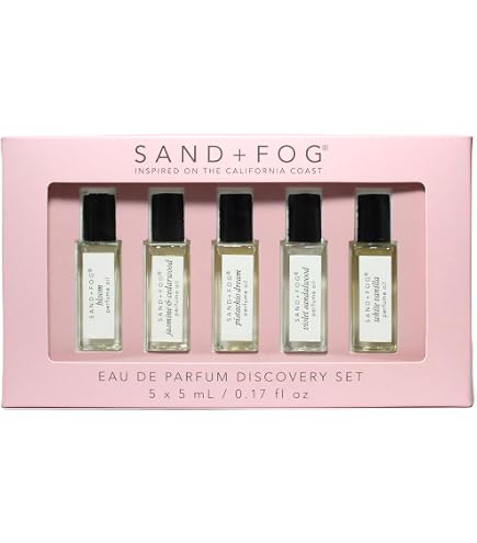 Amazon.com : Sand + Fog Eau de Parfum Oil Discovery Set, 3 Roll-On