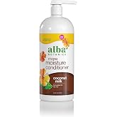 Alba Botanica More Moisture Conditioner, Coconut Milk, 32 Oz (Packaging May Vary)