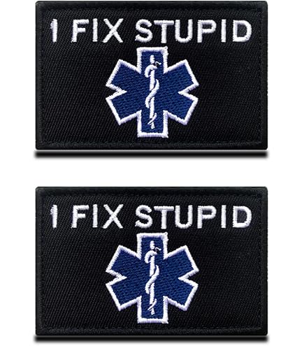 F*ck It Patch Embroidered Tactical Biker Applique Fastener...