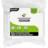 Surebonder DT-50 Clear Stik 4" Full Size All Purpose Hot Glue Sticks - 50 Pack
