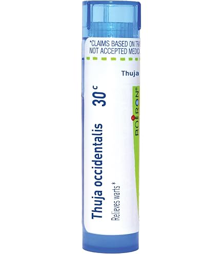 Amazon.com: Boiron Thuja Occidentalis 200Ck Homeopathic Medicine for Warts  - 80 Pellets : Health & Household
