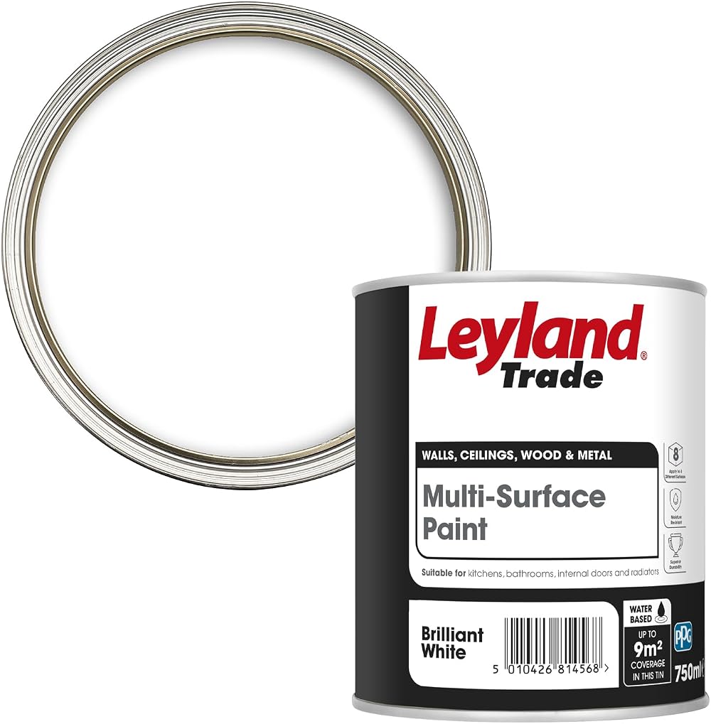 Leyland Trade Multi-Surface Undercoat Quick Dry 750ml Brilliant White