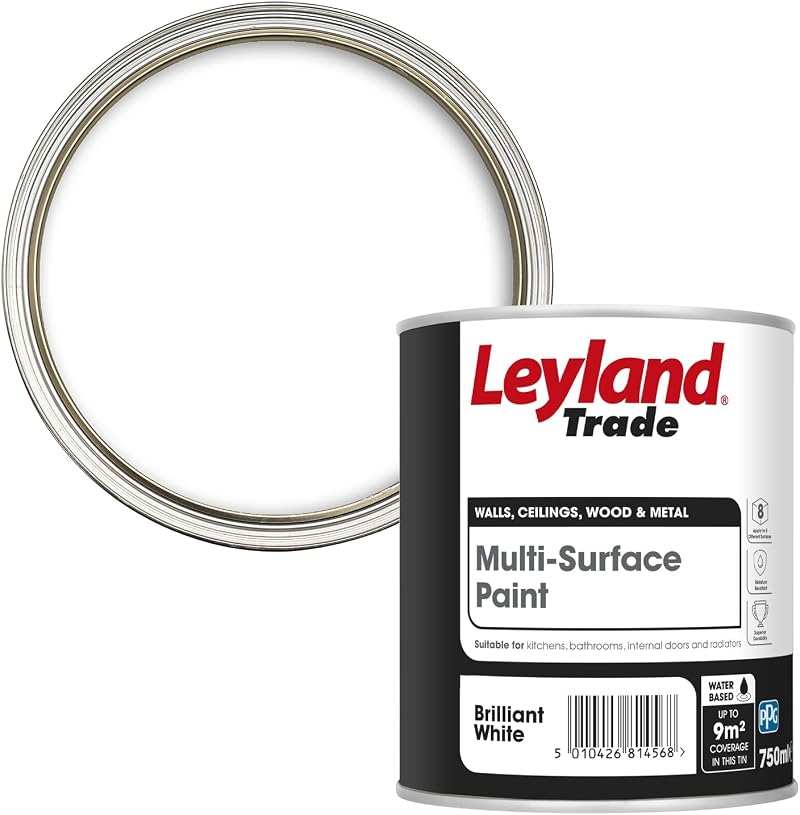 Leyland Trade Multi-Surface Undercoat Quick Dry 750ml Brilliant White
