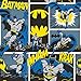 Bumkins DC Comics Clear Travel Bag 3 Pack, Batman